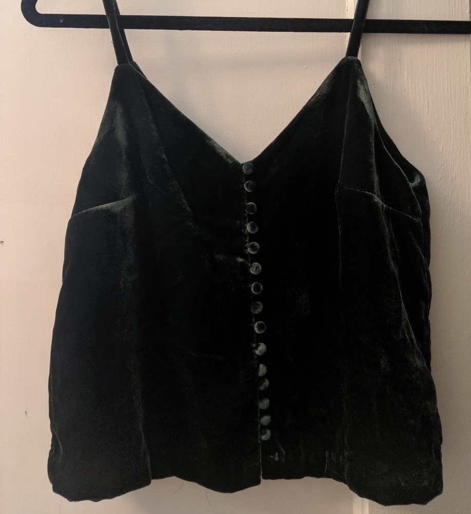 Madewell Velvet Tank